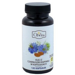 Olvita − Olej z czarnuszki w kapsułkach − 120 kaps.