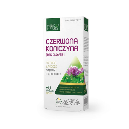 Medica Herbs Czerwona Koniczyna Red Clover 60 kaps.
