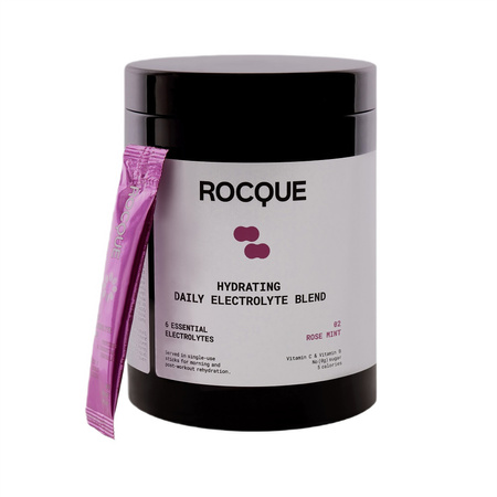 Hydrating Daily Electrolyte Blend nawadniająca mieszanka elektrolitów Róża i Mięta 28x4g