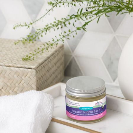Lansinoh, Organiczny balsam Lansinoh do brodawek piersi, 60 ml