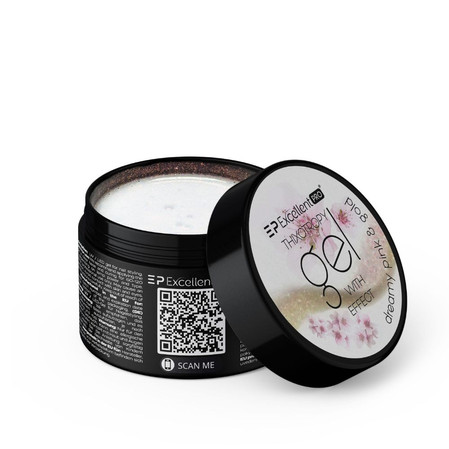 Thixotropy Gel With Effect żel budujący Dreamy Pink&Gold 15g