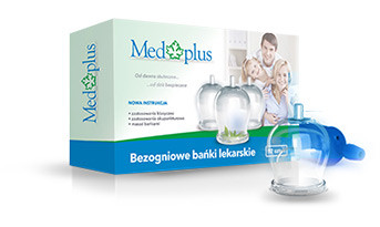 Med Plus Bańka lekarska bezogniowa z pompką zasycającą 12 szt.
