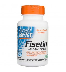 Doctor's Best Fisetin (Sumak) - Novusetin 30 kaps.