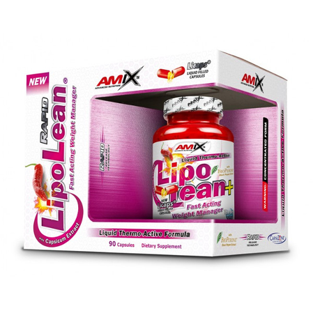 AMIX LIPO LEAN LIQUID RAPID spalacz tłuszczu 90 kaps.