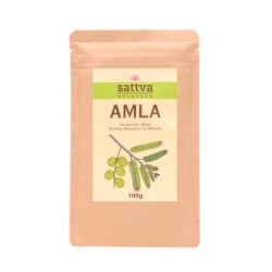 Sattva - Maseczka ziołowa do włosów Amla 100g