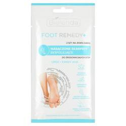 Bielenda Foot Remedy+ Nasączone Skarpety eksfoliujące do zrogowaciałych stóp - na 1 zabieg 1op.-2szt