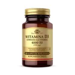 Solgar Witamina D3 4000 IU 60 kaps. vege