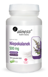 Aliness Niepokalanek 500mg (Vitex agnus-castus) x 100 kaps. VEGE