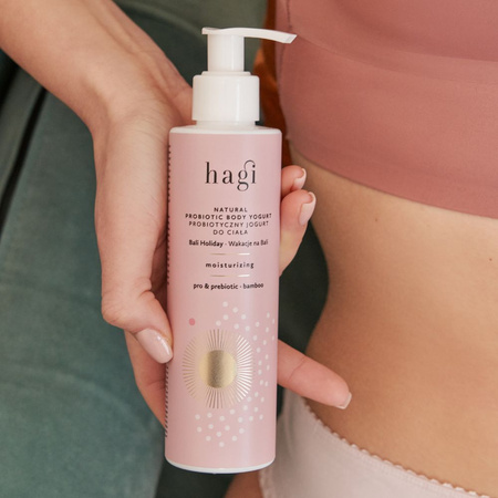 Hagi - Naturalny probiotyczny jogurt do ciała nawilżający WAKACJE NA BALI 200 ml