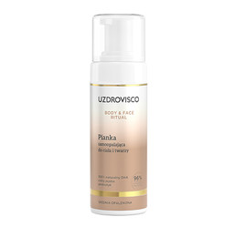 Uzdrovisco,Body & Face Ritual, Pianka samoopalająca do ciała i twarzy, 150 ml