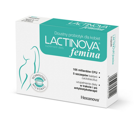 Lactinova femina 21 kapsułek