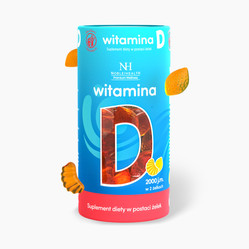 Noble Health Witamina D w postaci żelek 180g