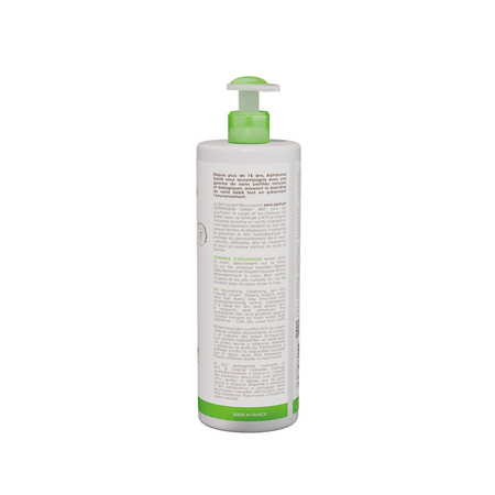 Alphanova Bebe Bio, Odżywczy żel myjący do ciała, twarzy i włosów dla niemowląt, 400ml