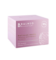 Balneokosmetyki - Malinowa maska odżywczo-peelingująca do twarzy 50ml