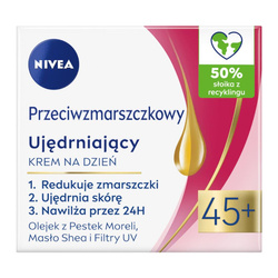 Przeciwzmarszczkowy + Ujędrniający krem na dzień 45+ 50ml