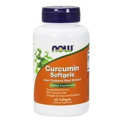 Now - Curcumin  CURCUMIN - 60 kaps. żelowe