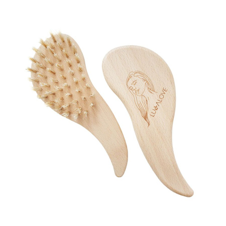 Lullalove, Szczotka do włosów delikatnych i plączących się, 1szt