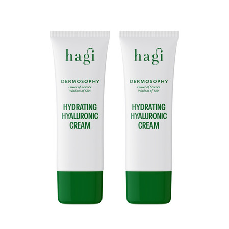 Zestaw: 2x Hagi Dermosophy Nawilżający krem z kwasem hialuronowym 50ml