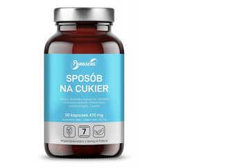 Panaseus Sposób na cukier – 50 kapsułek