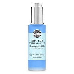 Bioup Odnawiające serum ujędrniające i przeciwzmarszczkowe z czystym peptydem miedziowym 0,5% 30ml