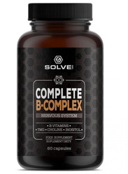 SolveLabs Complete B-complex kompleks Witamin B - 60 kaps.