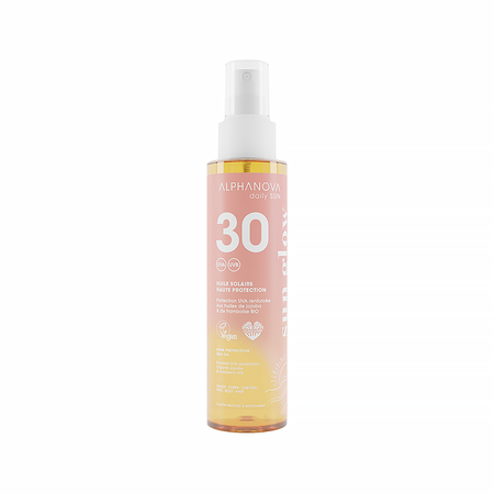 Alphanova, Daily Sun - Sun Glow, olejek do opalania SPF30, 125 ml