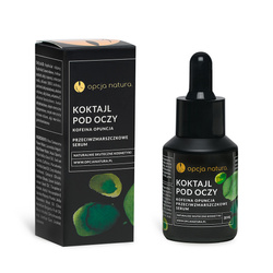 Koktajl pod oczy przeciwzmarszczkowe serum Kofeina &amp; Opuncja 30ml