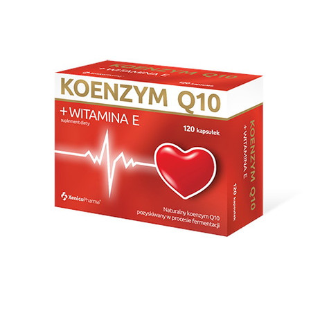 Xenicopharma Koenzym Q10 + Witamina E - 120 kaps.