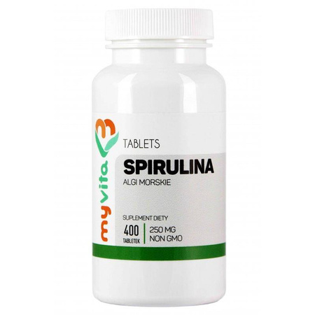 Myvita Spirulina 250 Mg 400 T Oczyszcznie