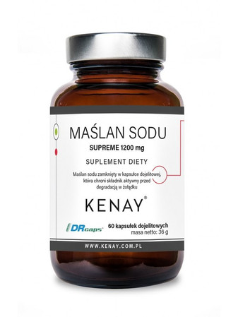 Kenay Maślan Sodu wsparcie układu trawiennego 60 kaps.