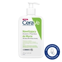 Nawilżający krem-pianka do mycia dla skóry normalnej i suchej 473ml